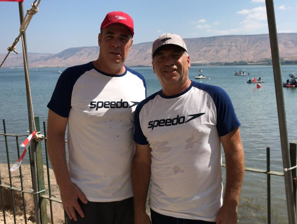 אילן בן דרור ועידן גרינבאום (צילום: יהודה יקר)