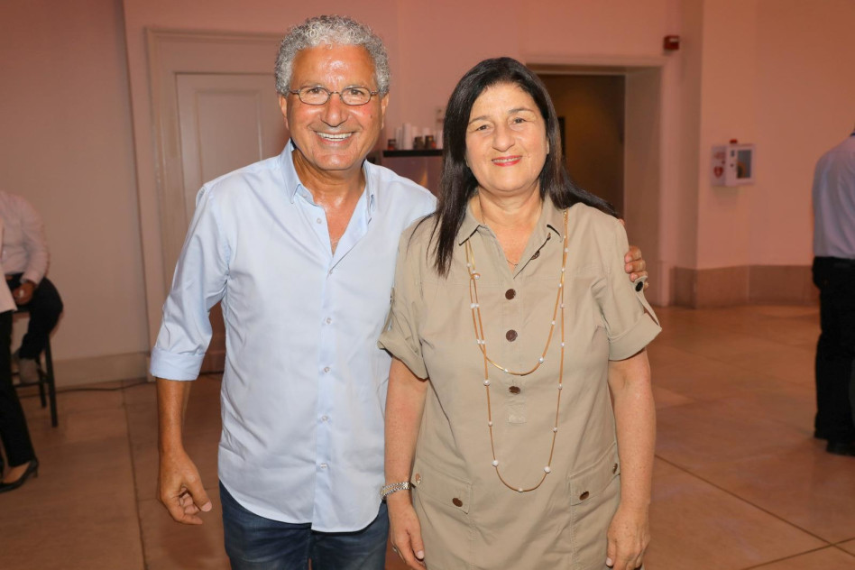 סמדר ברבר- צדיק ומשה אדרי (צילום: חן גלגלי)