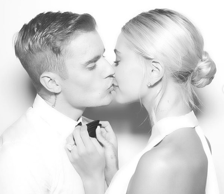 ג'סטין ביבר, היילי בולדווין  (צילום: אינסטגרם)