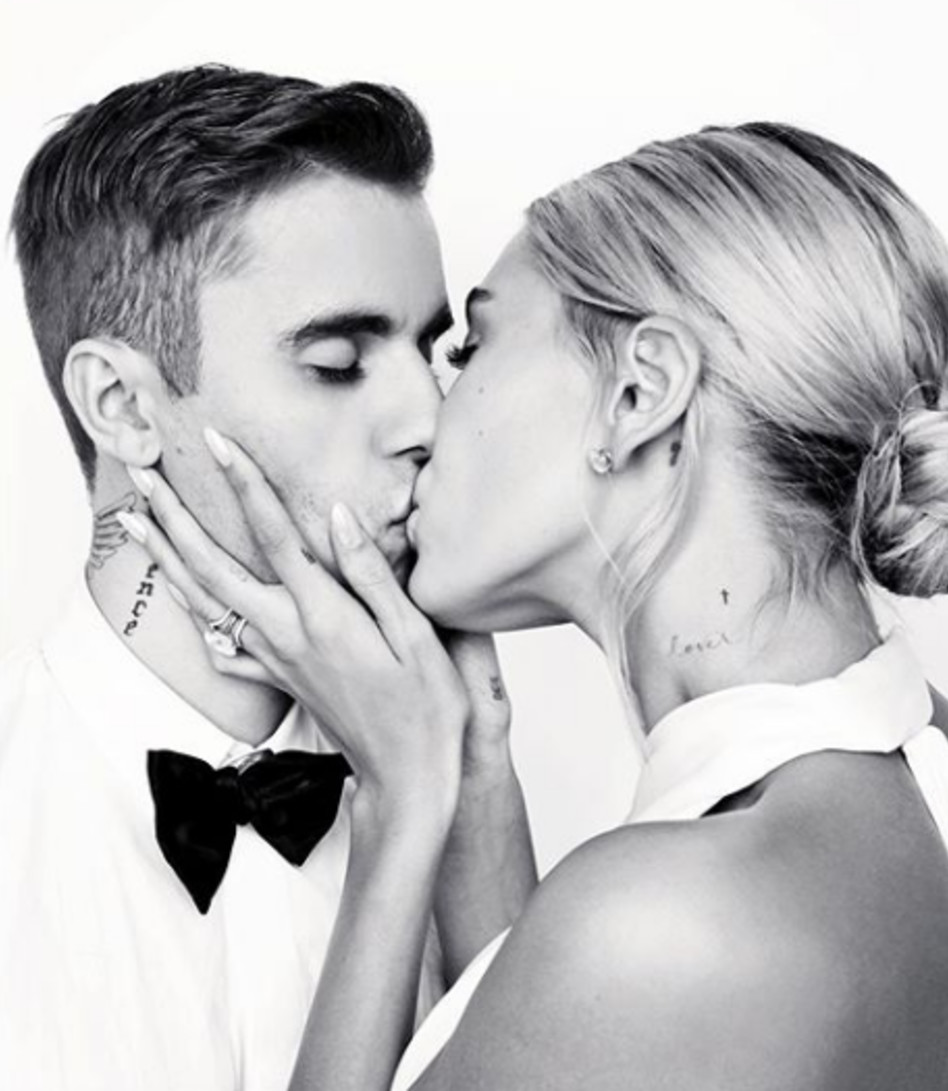 ג'סטין ביבר, היילי בולדווין  (צילום: אינסטגרם)