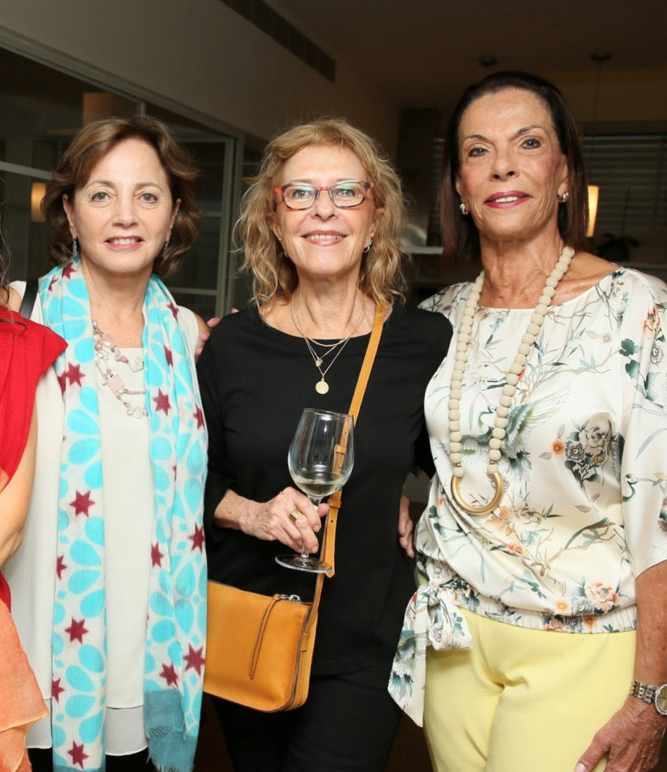 ורדה סאמט, שולי כסלו ויהודית יובל-רקנאטי (צילום: מירי שמעונוביץ')