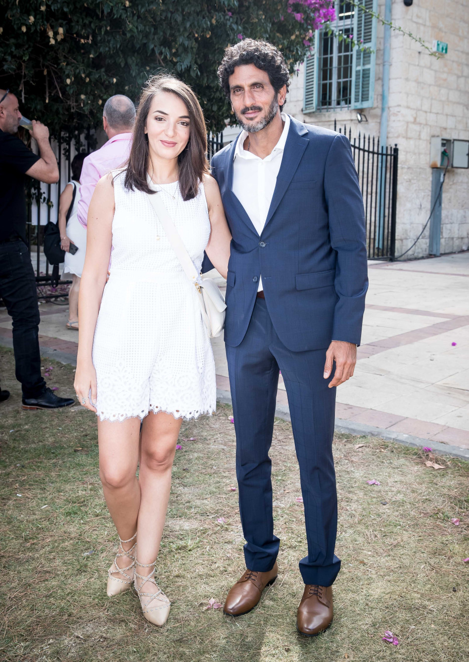 צחי הלוי, לוסי אהריש (צילום: עודד קרני)