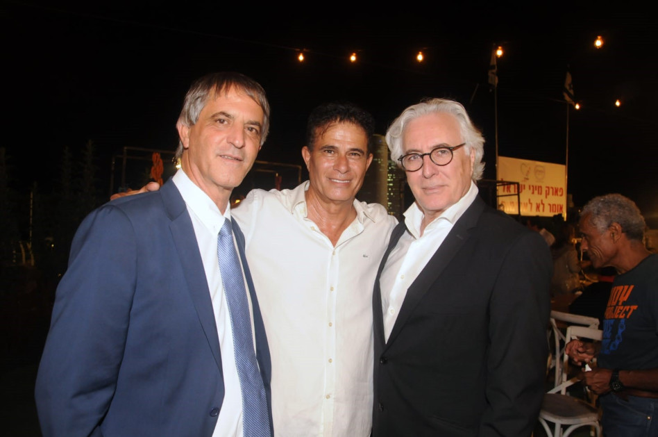 ציון אמיר, אייל מדני ואבי חימי (צילום: שי דורי)