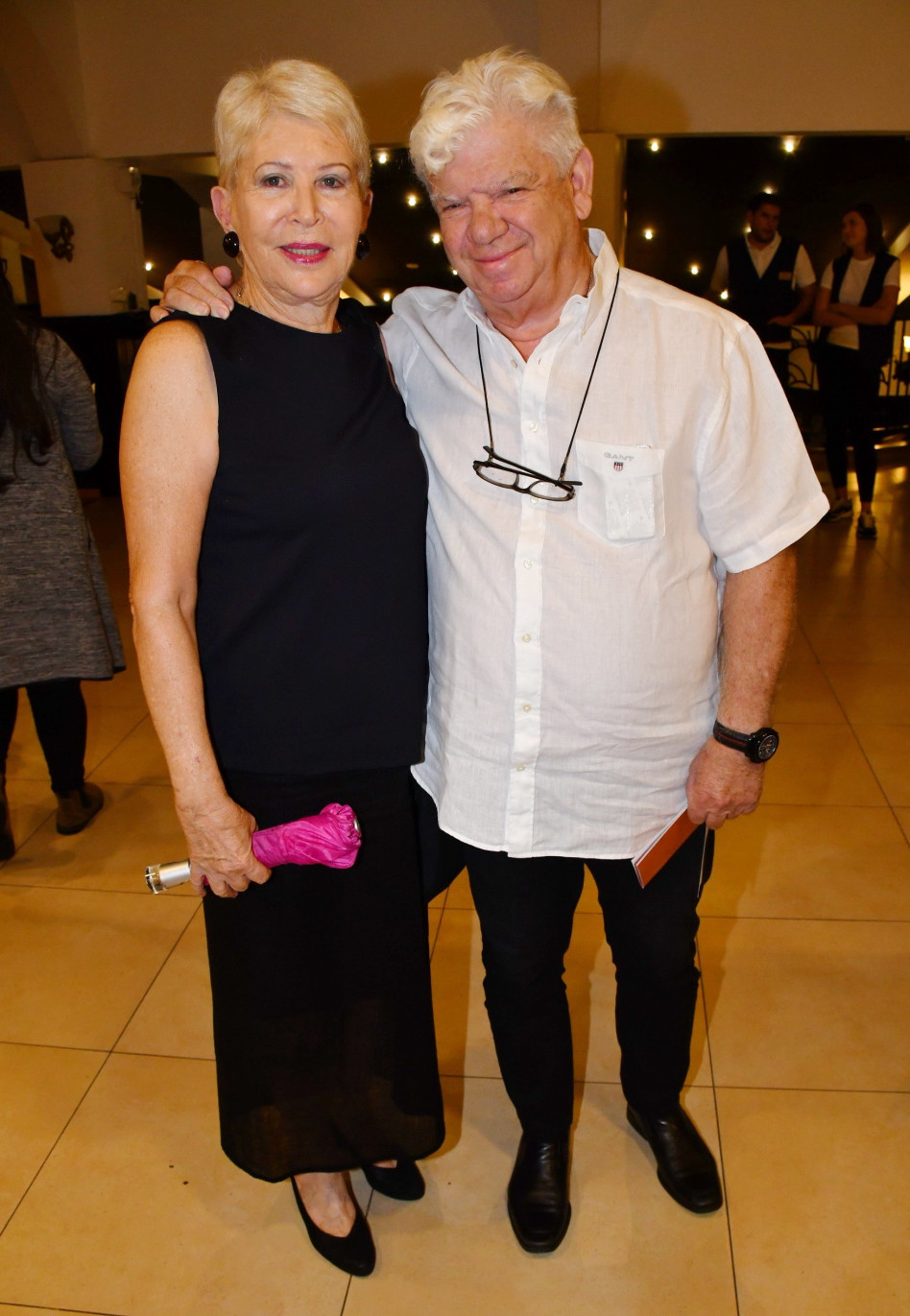 אלכס ודיתי לנדסברג (צילום: אביב חופי)