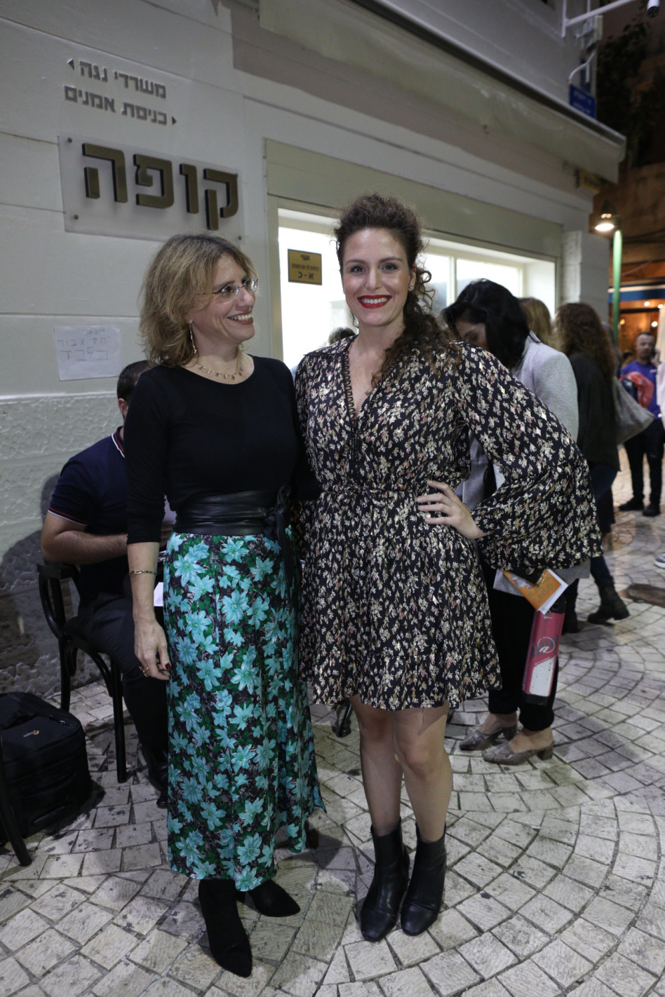 צוקית אשכולי והפסיכולוגית יעל דורון (צילום: אסף לב)