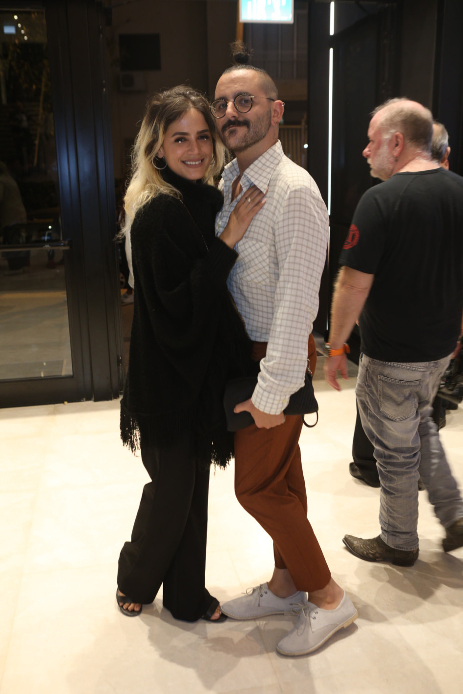 אוהד שרגאי ואדר גולד (צילום: אסף לב)