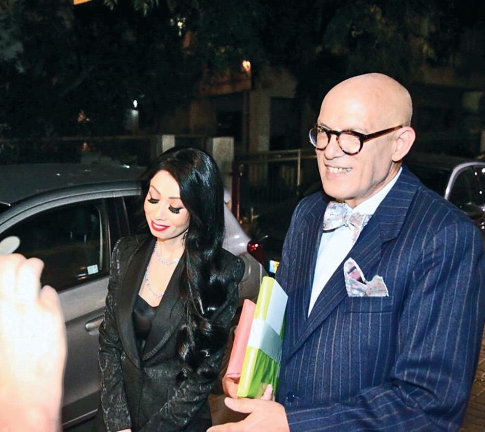 בני ציפר וניקול ראידמן (צילום: אבשלום ששוני)