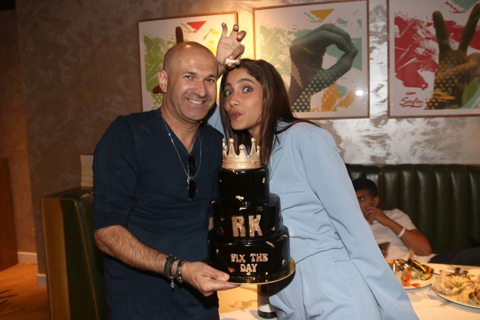 רונן קוחלי ודנאל גרינברג חוגגים (צילום: אור גפן)