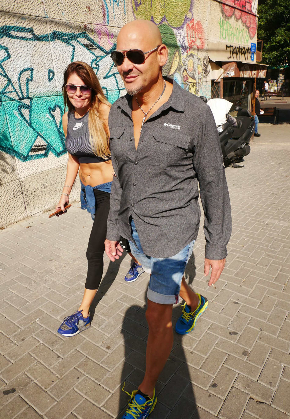 אביבה תבורי, עופר ג'רסי (צילום: אמיר מאירי)