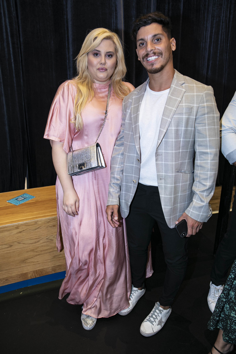 שמחה גואטה ובן הזוג (צילום: לנס הפקות)