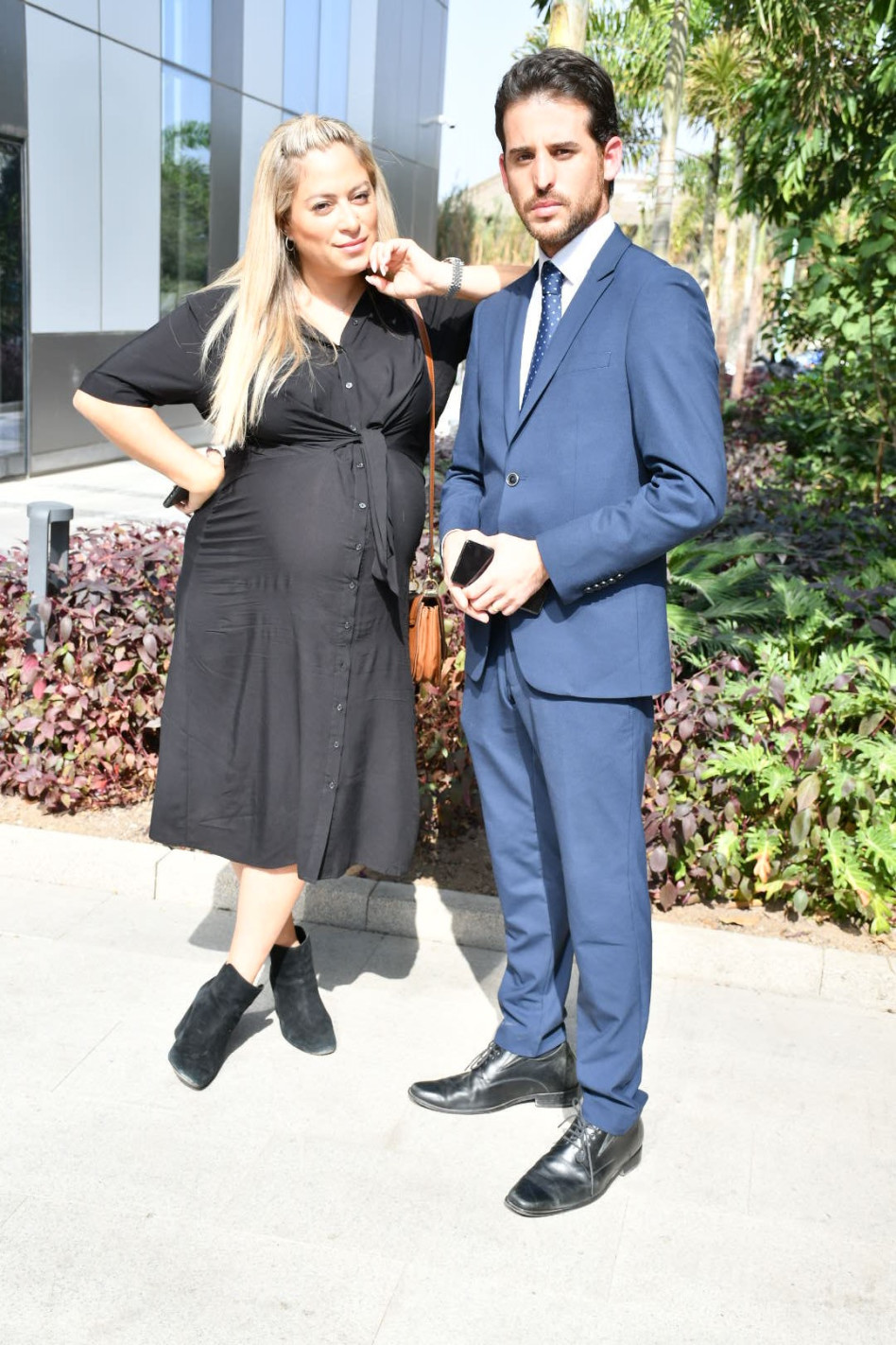 נראה שהם מרוצים מההסדר (צילום: מתן צור)