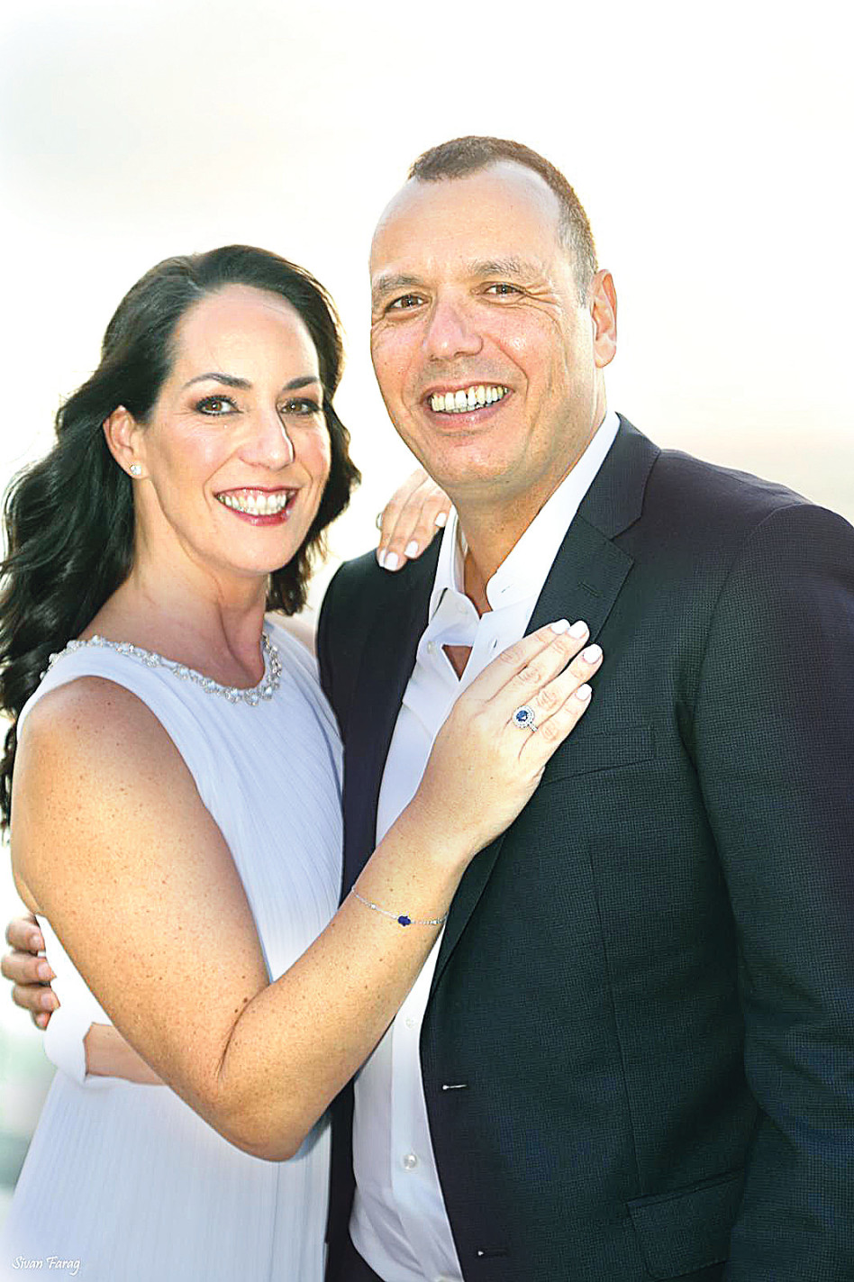 קרן גילרמן ודודי אסרף (צילום: סיוון פרג')