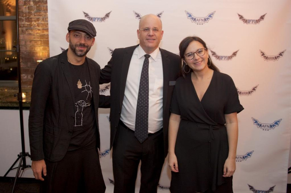 בארי וייס, יורם שגיא ועידן רייכל (צילום: פרי בילדנגלס)