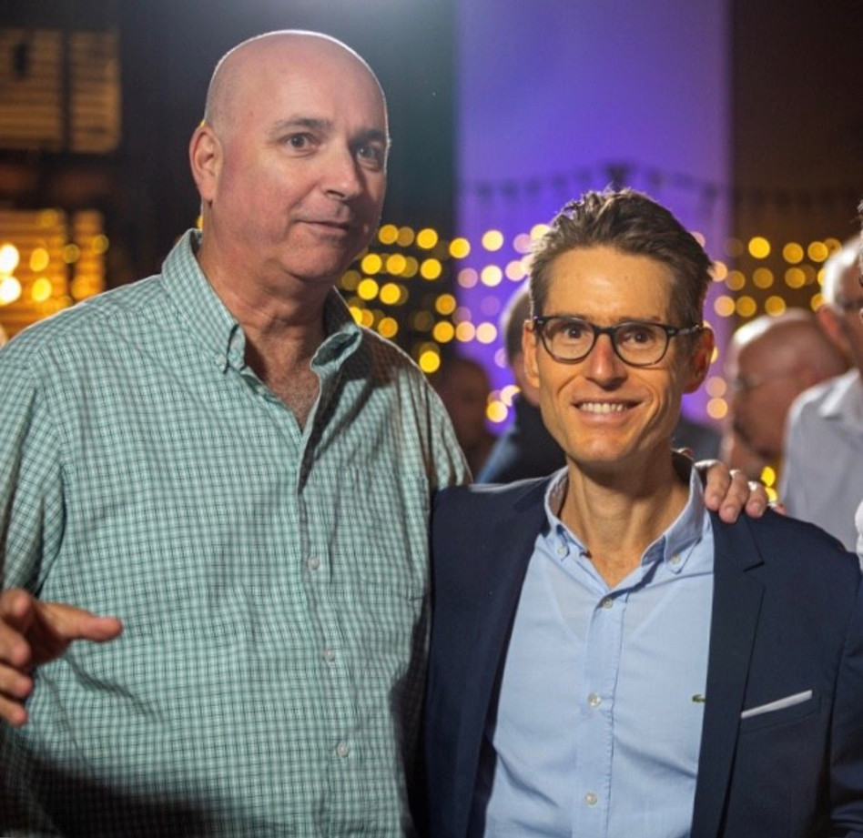 )בן פסטרנק ואילן רביב (צילום: ניר אלון