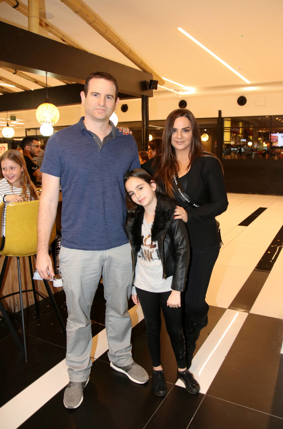 אופירה אסייג הגיעה בשביל הבת למרות החולי (צילום: אור גפן)