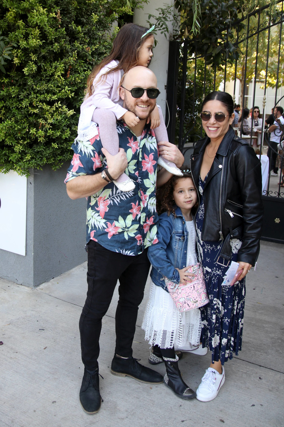 אבי נוסבאום והמשפוחה (צילום: אור גפן)