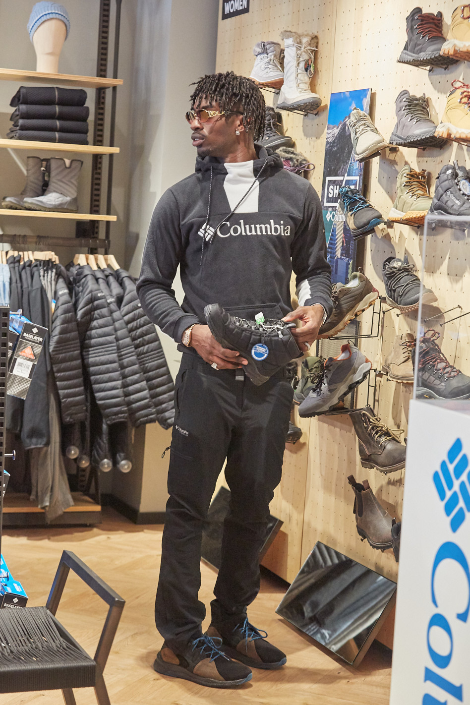 בערב הוא כבר במטוס לאירופה. סטפן לגר (צילום: שוקה כהן)