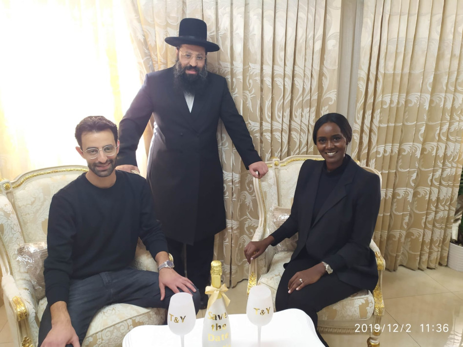 עם הרב שריקי (צילום: איציק אוחנה)