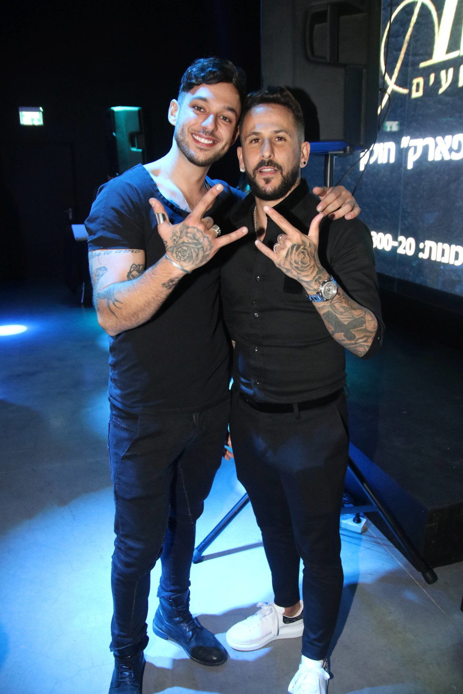 אסי בוזגלו וישראל אוגלבו. נניח שהם היו בברית באי (צילום: אור גפן)