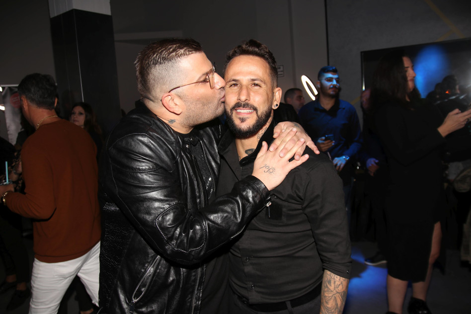 דודו כהן עם אסי בוזגלו (צילום: אור גפן)