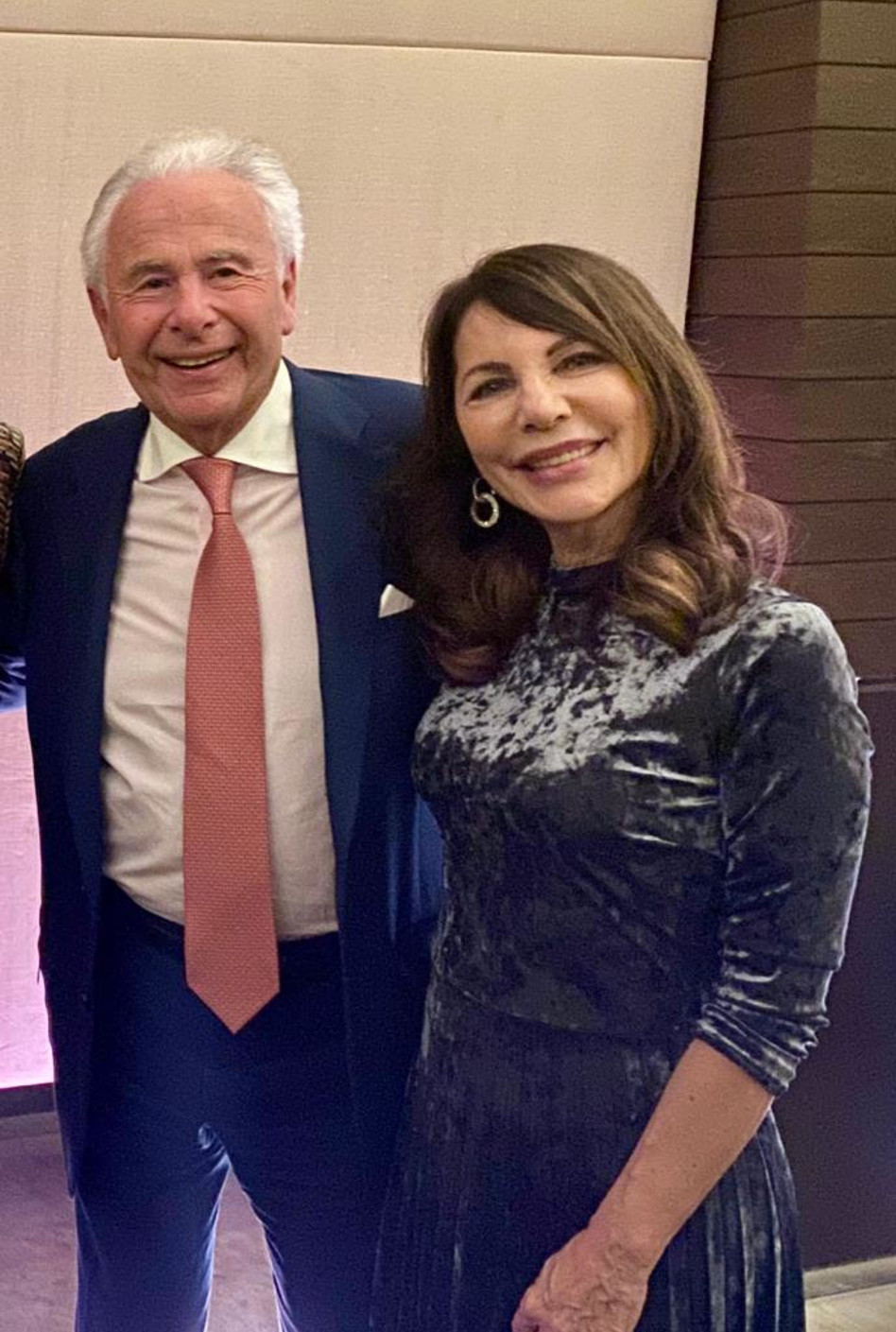 לורד מייקל לוי ויונה ברטל (צילום פרטי)