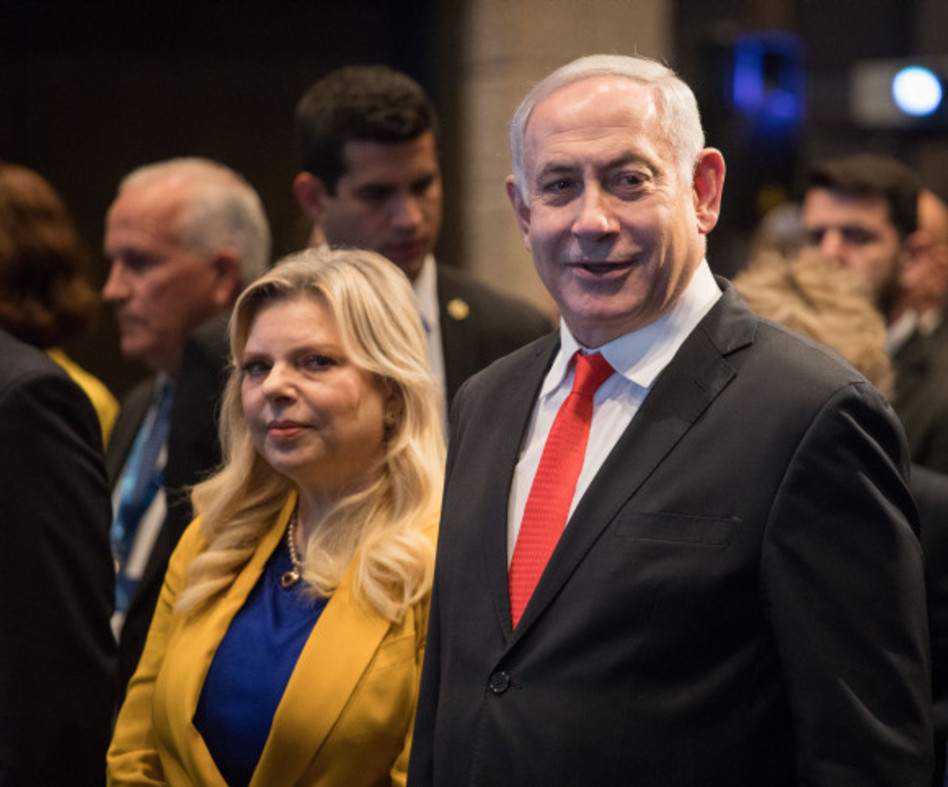 בנימין נתניהו, שרה נתניהו (צילום: הדס פרוש, פלאש 90)