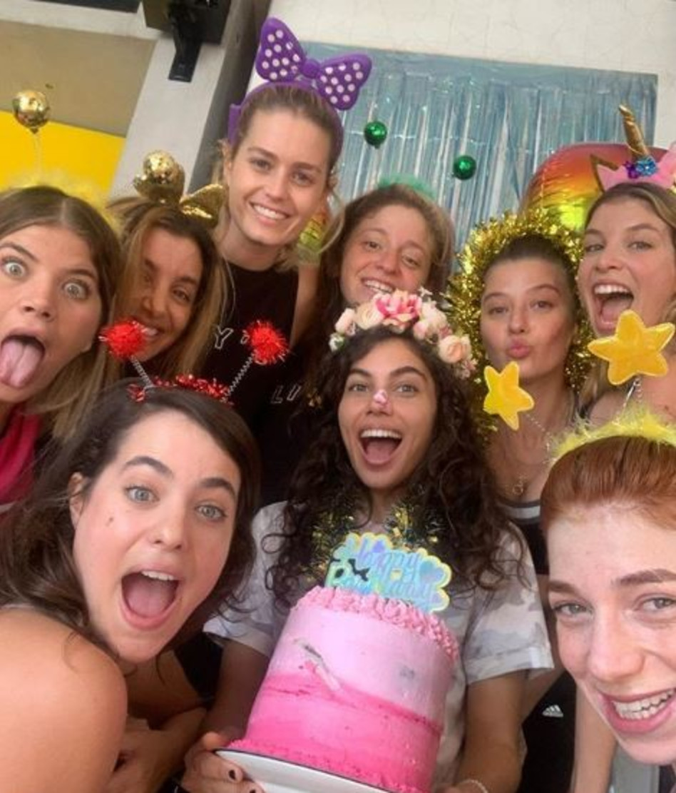 מזל טוב! מלכה, ורטהיימר, אזולאי, זוזובסקי, ויזל וכוהנר (צילום: אינסטגרם)