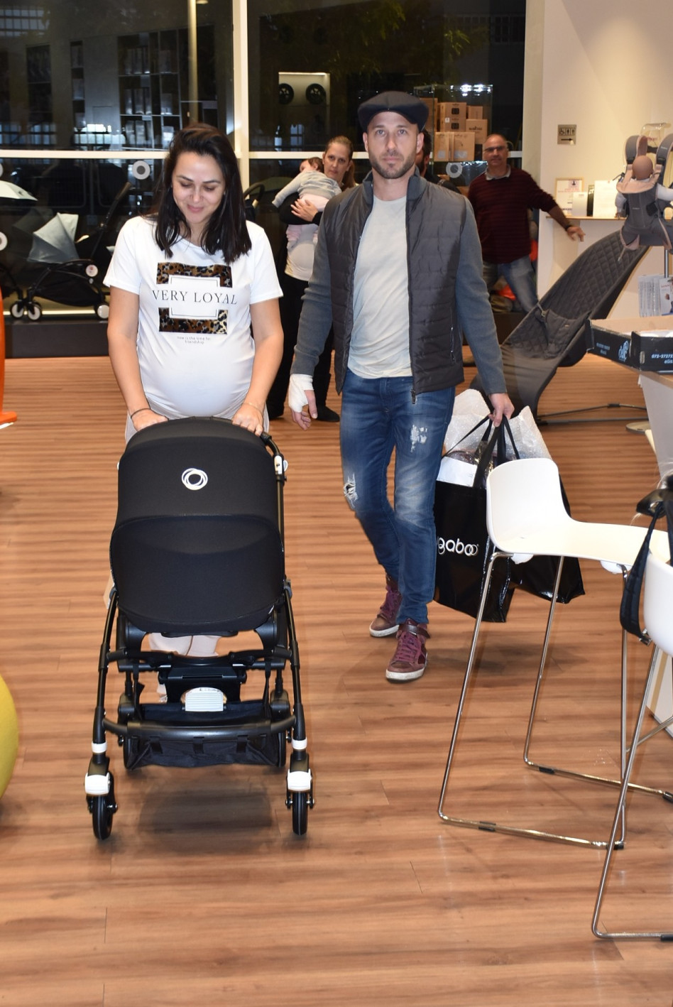 מתכוננים. אחווה סיטבון ויונתן רונן (צילום: צ'ינו)