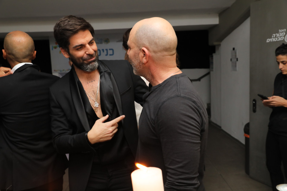 רותם כהן עם ליאור רז (צילום: רפי דלויה)