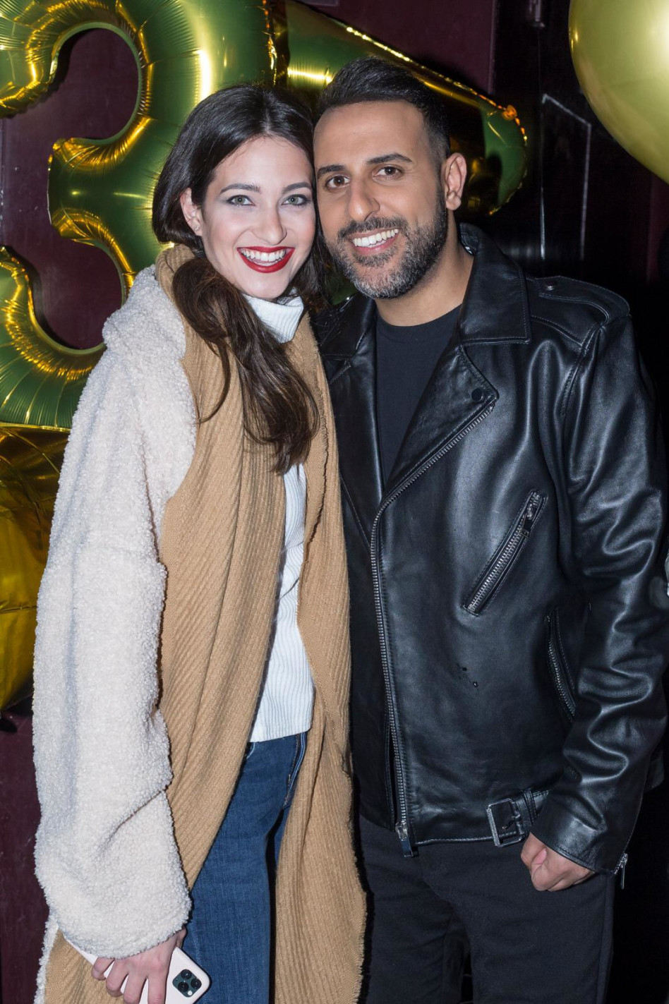 דודו אהרון ונטלי לוי (צילום: ליאור פינקסון)