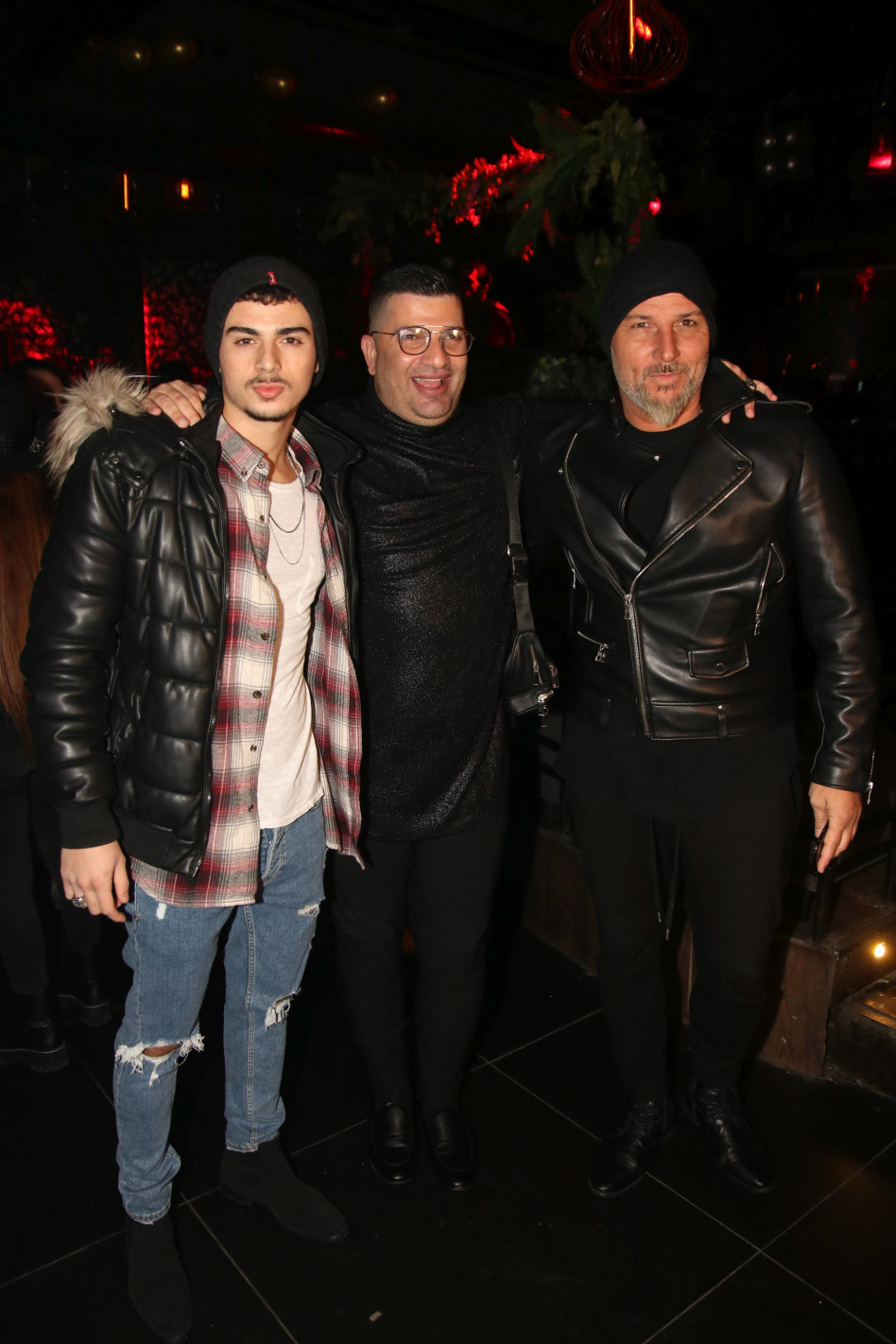 עם איציק זוהר ובנו מיכאל (צילום: אור גפן)