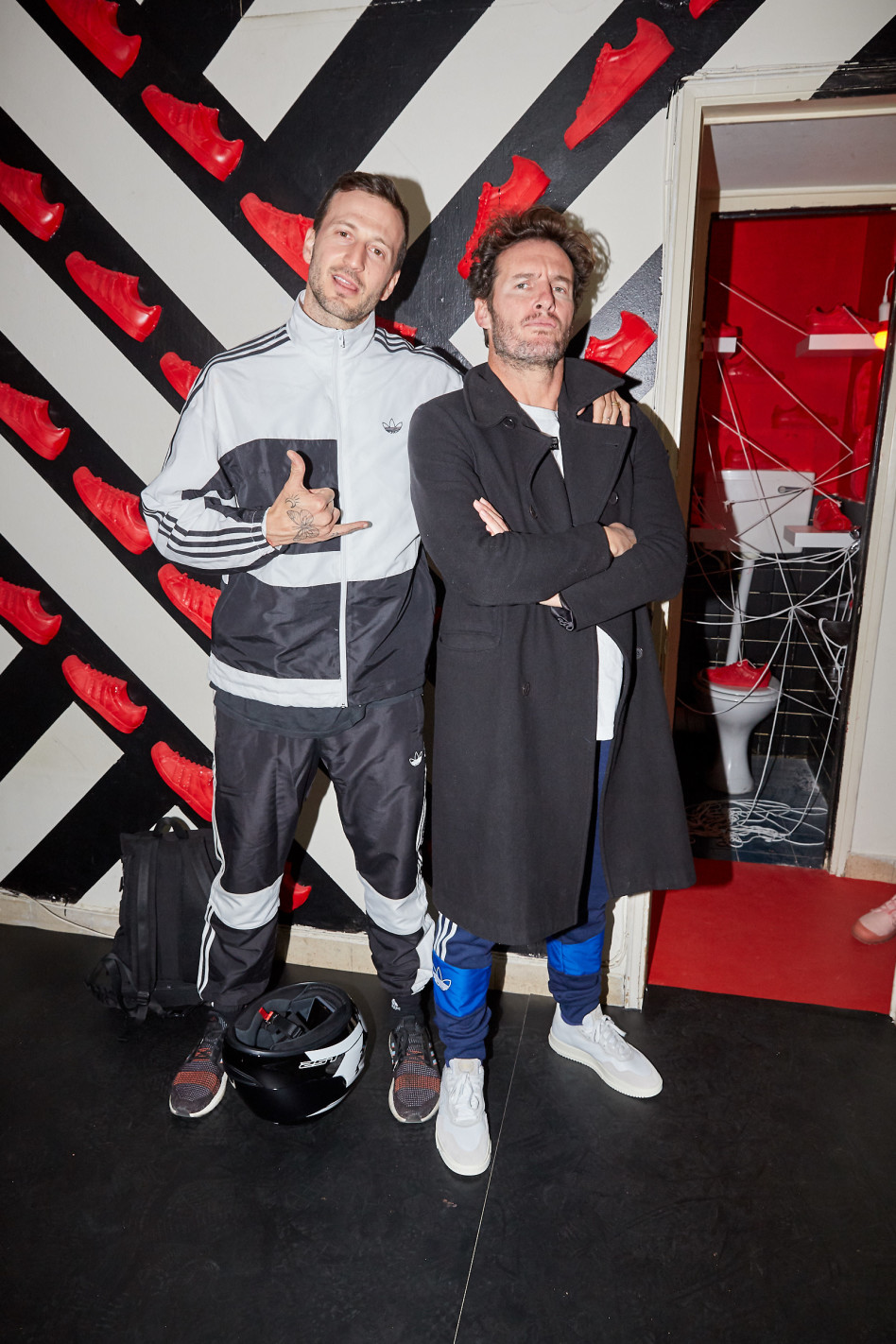 מייקל לואיס ואנחל בונני (צילום: שוקה כהן)