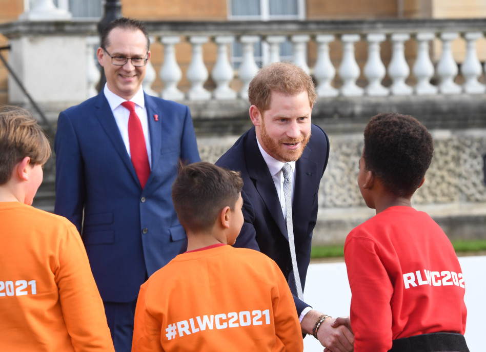 הנסיך הארי בארמון (צילום: WPA Pool/Getty images)
