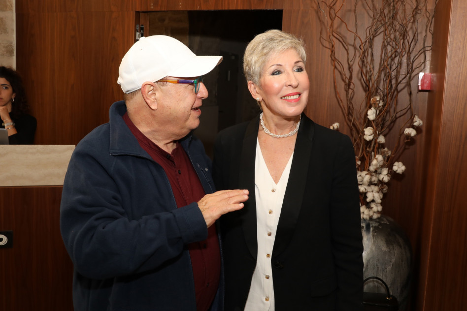 דליה מזור, טוביה צפיר (צילום: איציק בירן)