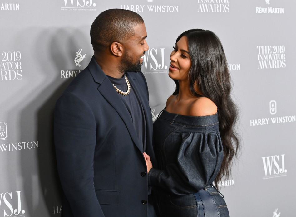 Sad end.  Kim Kardashian, Kenya West (Photo: ANGELA WEISS GettyImages)