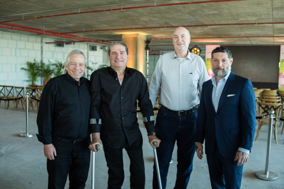 אסף גרניט, נתן חץ, אבי מוסלר, משה צור  (צילום: דרור סיתהכל)