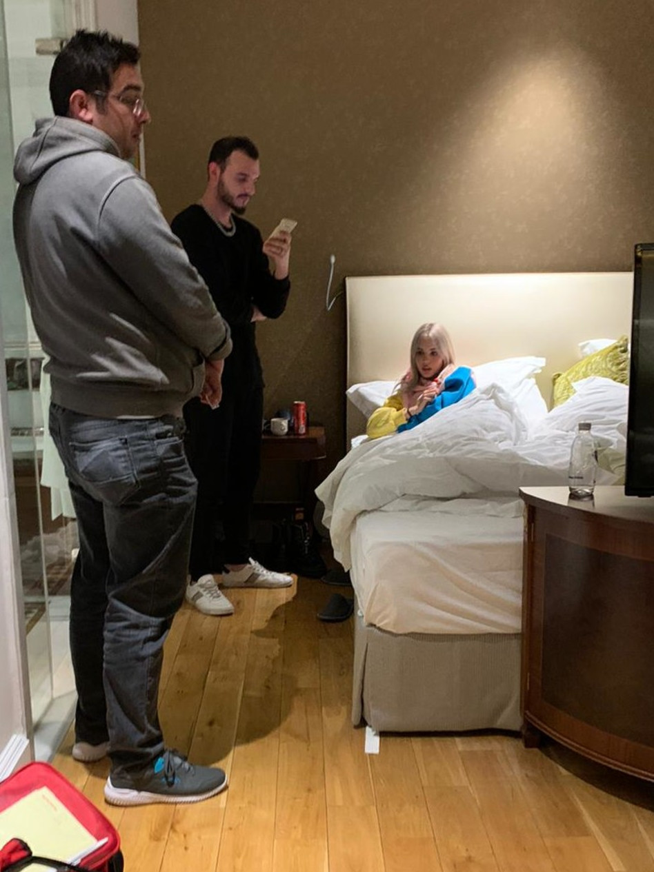 לא חשה בטוב. מריה דומרק (צילום: יח''צ)