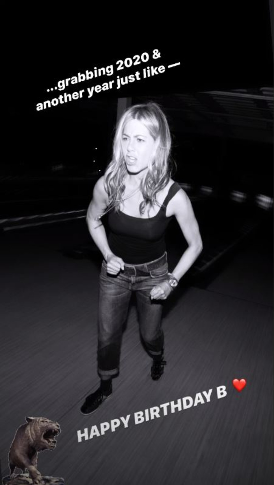 הסטורי המדובר של ג'סטין ת'רו (צילום: אינסטגרם)