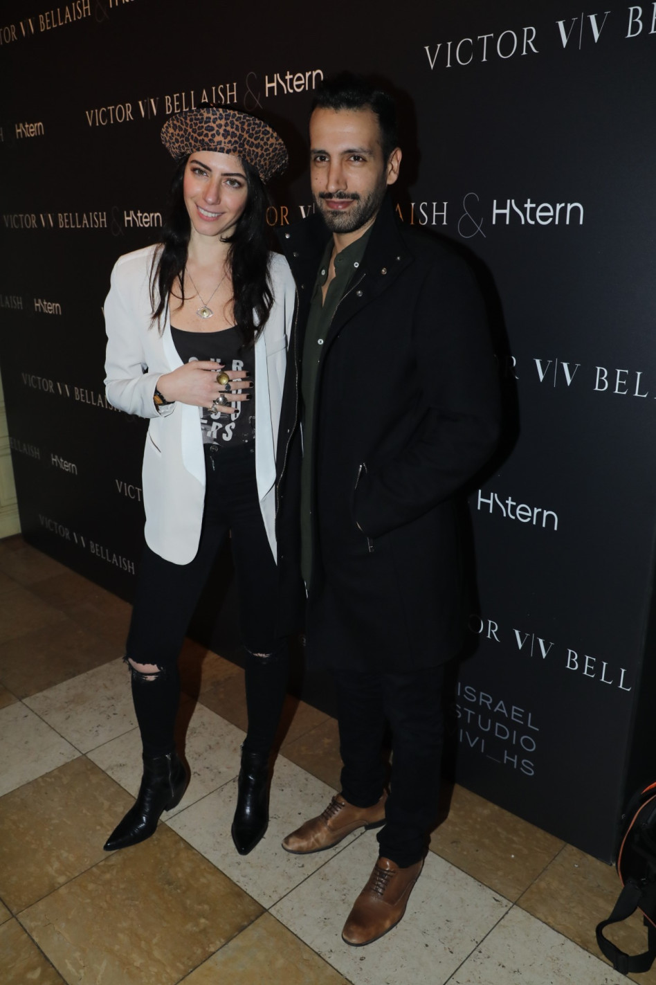 סופי טייב ובן זוגה(צילום: אביב חופי)