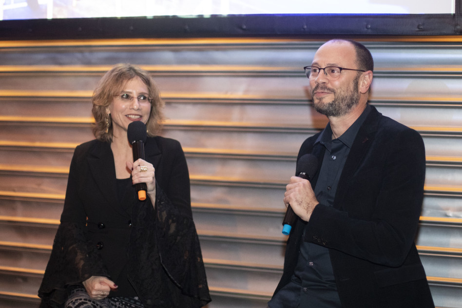 דני פרידלנדר, יעל דורון (צילום: נוי עינב)