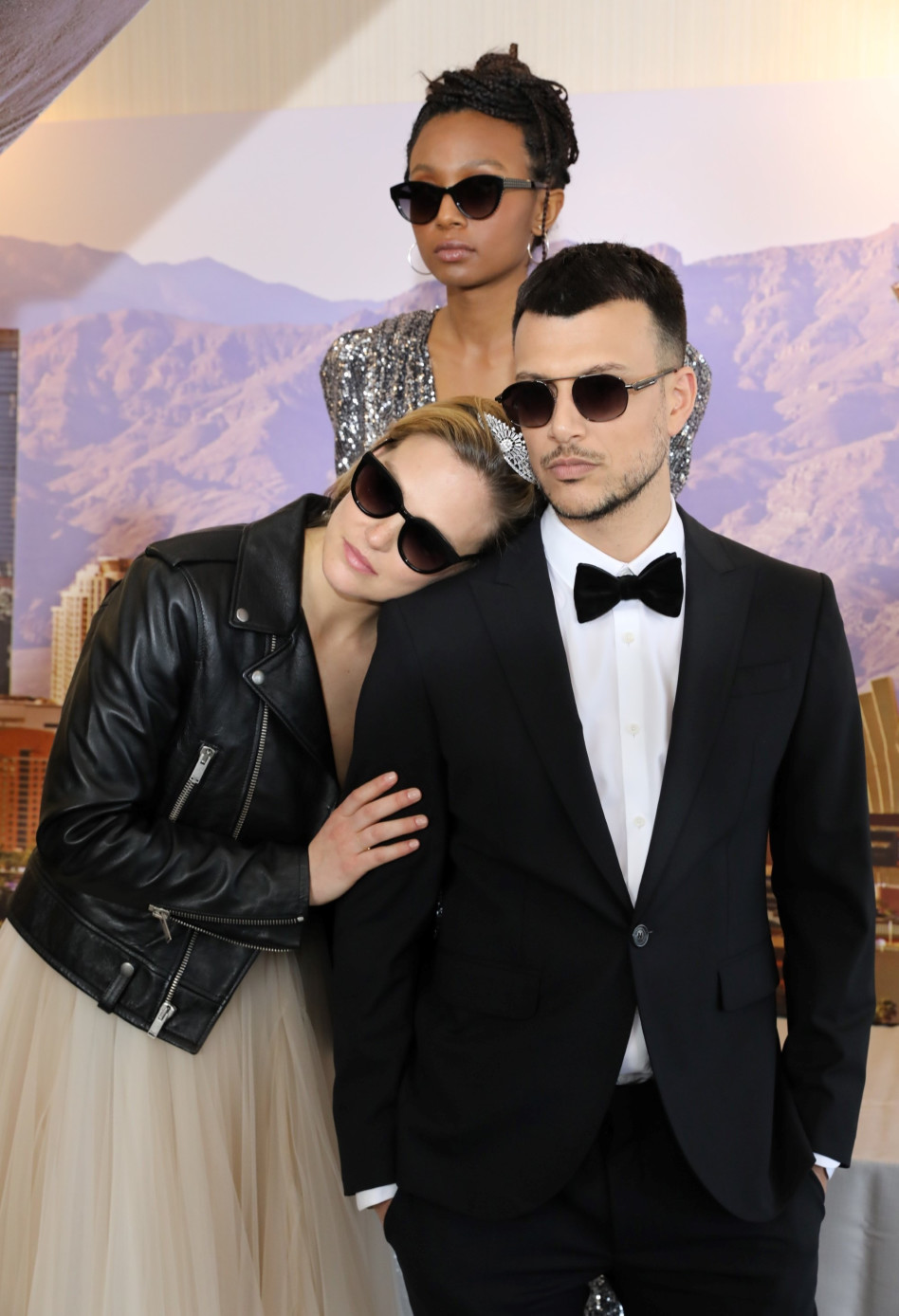 אסי עזר, בר רפאלי, עדן אלנה (צילום: רפי דלויה)