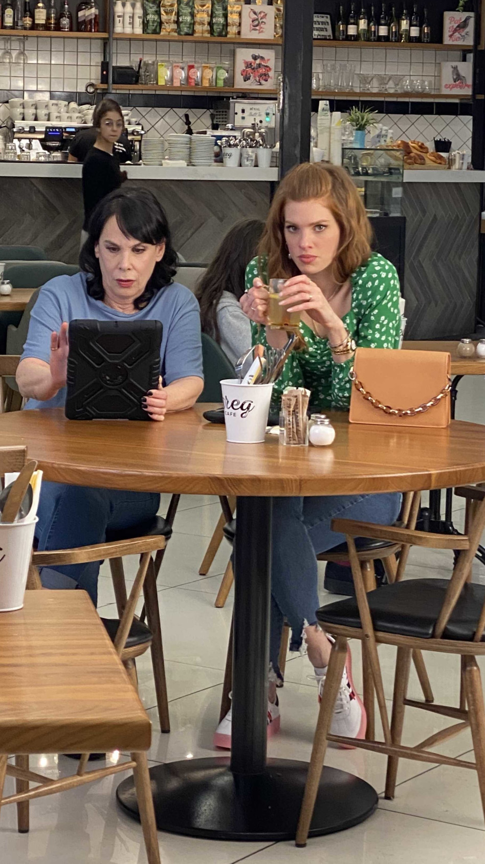 יובל שרף, אורלי זילברשץ (צילום: ספיר אהרון)