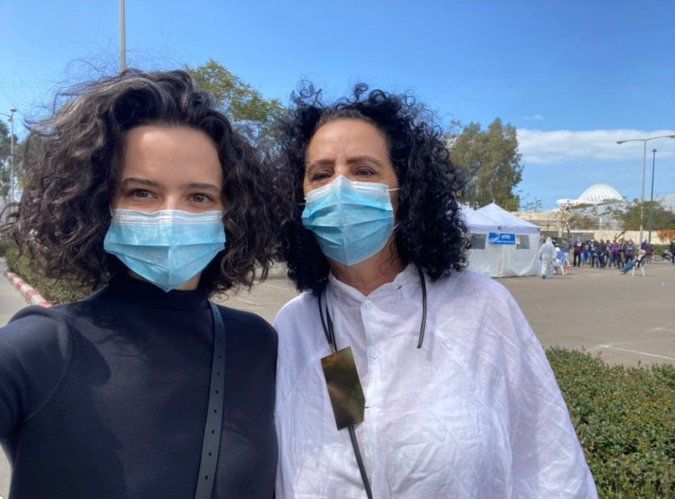 מהראשונות בארץ להכנס לבידוד (צילום: פרטי)