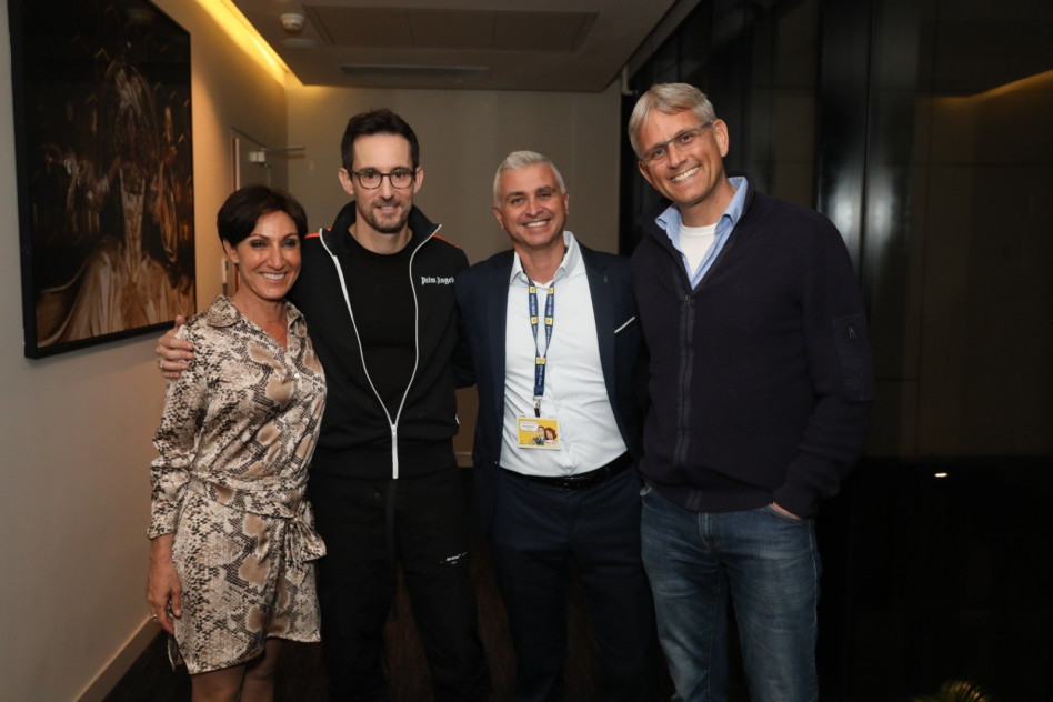 יבין גיל מור, רונן שטרית, עברי לידר וליליה נחמן  (צילום: שרונה אברהם)