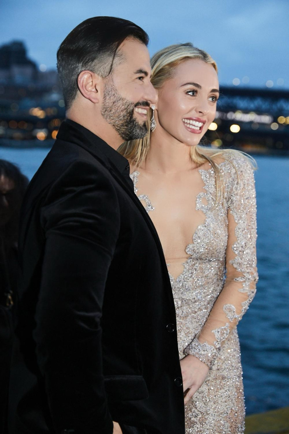 לי לוי ובן זוגה איתן ניישלוס (צילום: באדיבות חגי דור)