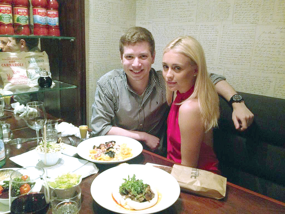 לי לוי ויאיר נתניהו (צילום: באדיבות חגי דור)