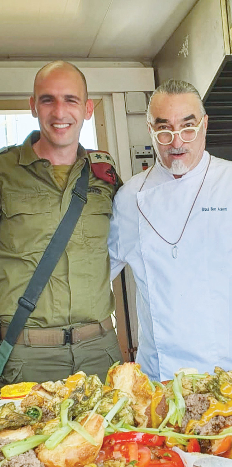 שאול בן אדרת ויובל גז (צילום: אורית ארז)