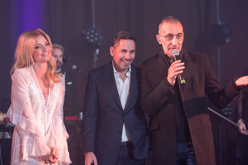 שמעון בוסקילה, גולן וטלי עינת (צילום: רן ברגמן)