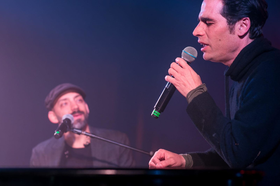 אביב גפן ועידן רייכל (צילום: רן ברגמן)