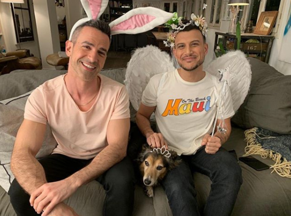 אסי עזר, אלברט אסקולה (צילום: אינסטגרם)